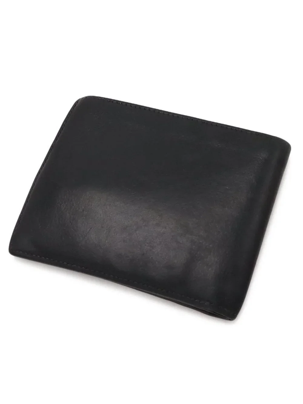 Hermes Mc2 Copernicus Bifold Billfold Wallet Leather Black